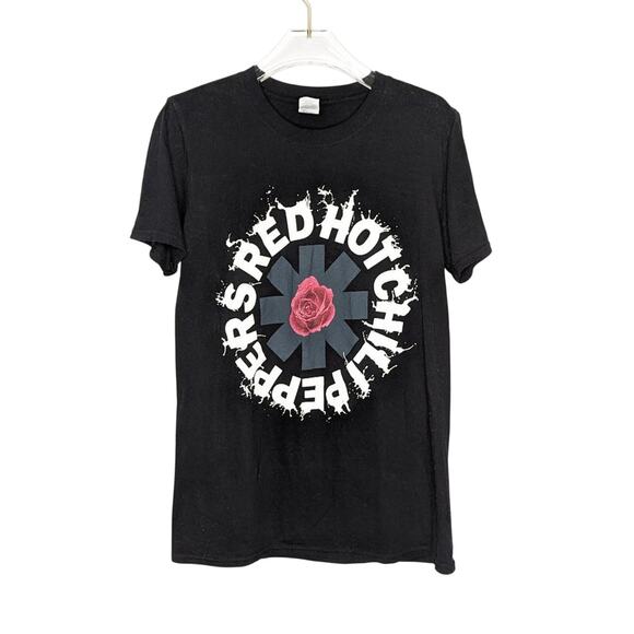 Red Hot Chili Peppers Tops - Red Hot Chili Peppers Black Short Sleeve Crewneck Graphic Tee Mother's Milk S